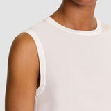 Ivory Bley Crepe de Soie Silk Blouse - Joseph