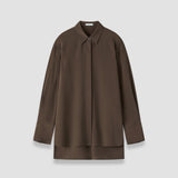 Blouse Bold en crêpe de soie 