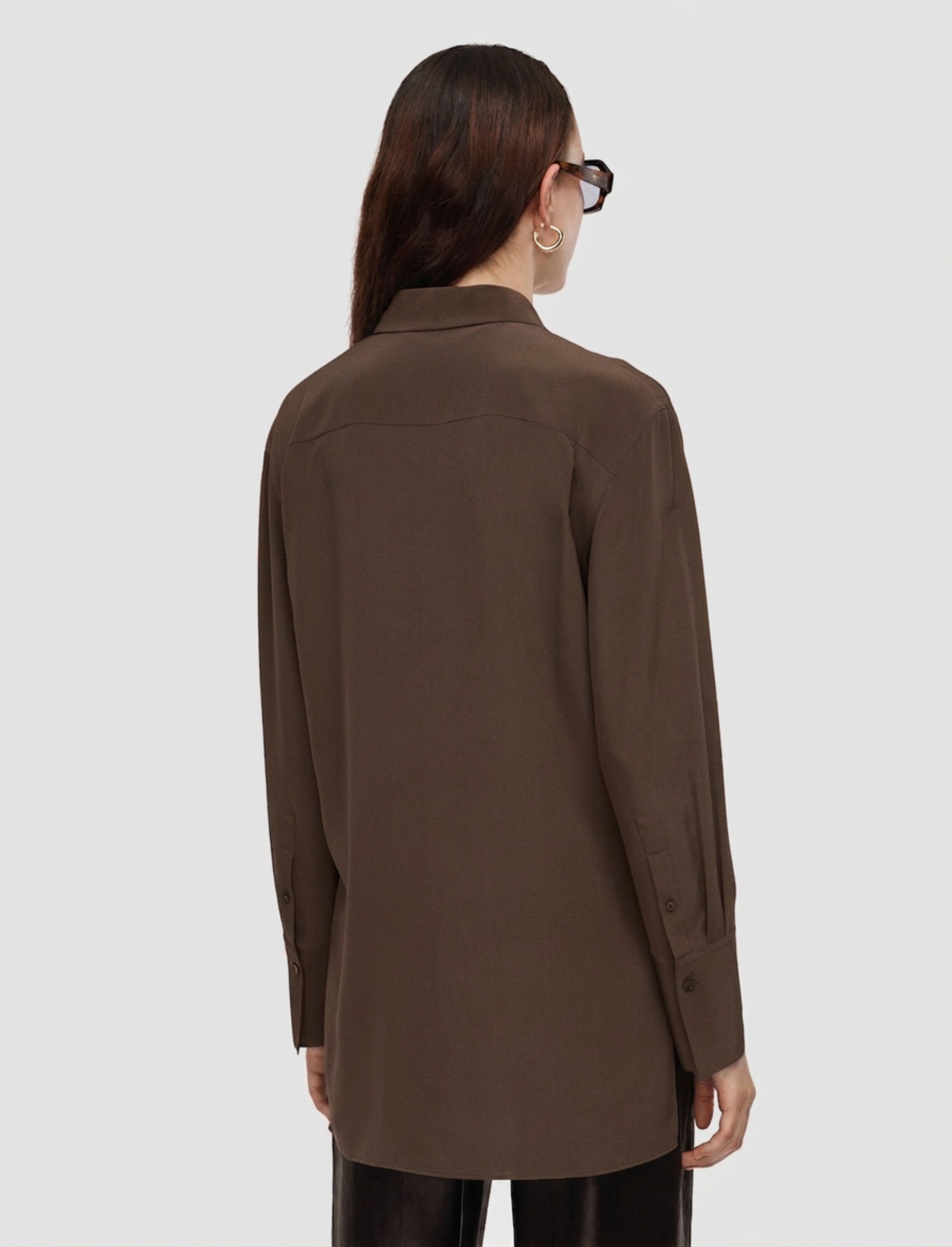brown-bold-crepe-de-soie-silk-blouse-JOSEPH