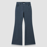 Grey Bond Gabardine Stretch Trousers - Joseph