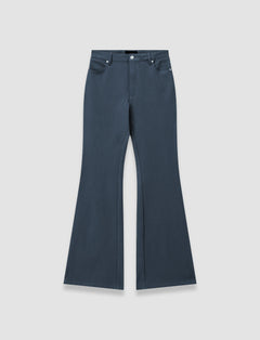 Grey Bond Gabardine Stretch Trousers - Joseph