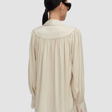 Beige Bou Crepe Blouse - Joseph