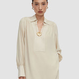 Bou Crepe Blouse