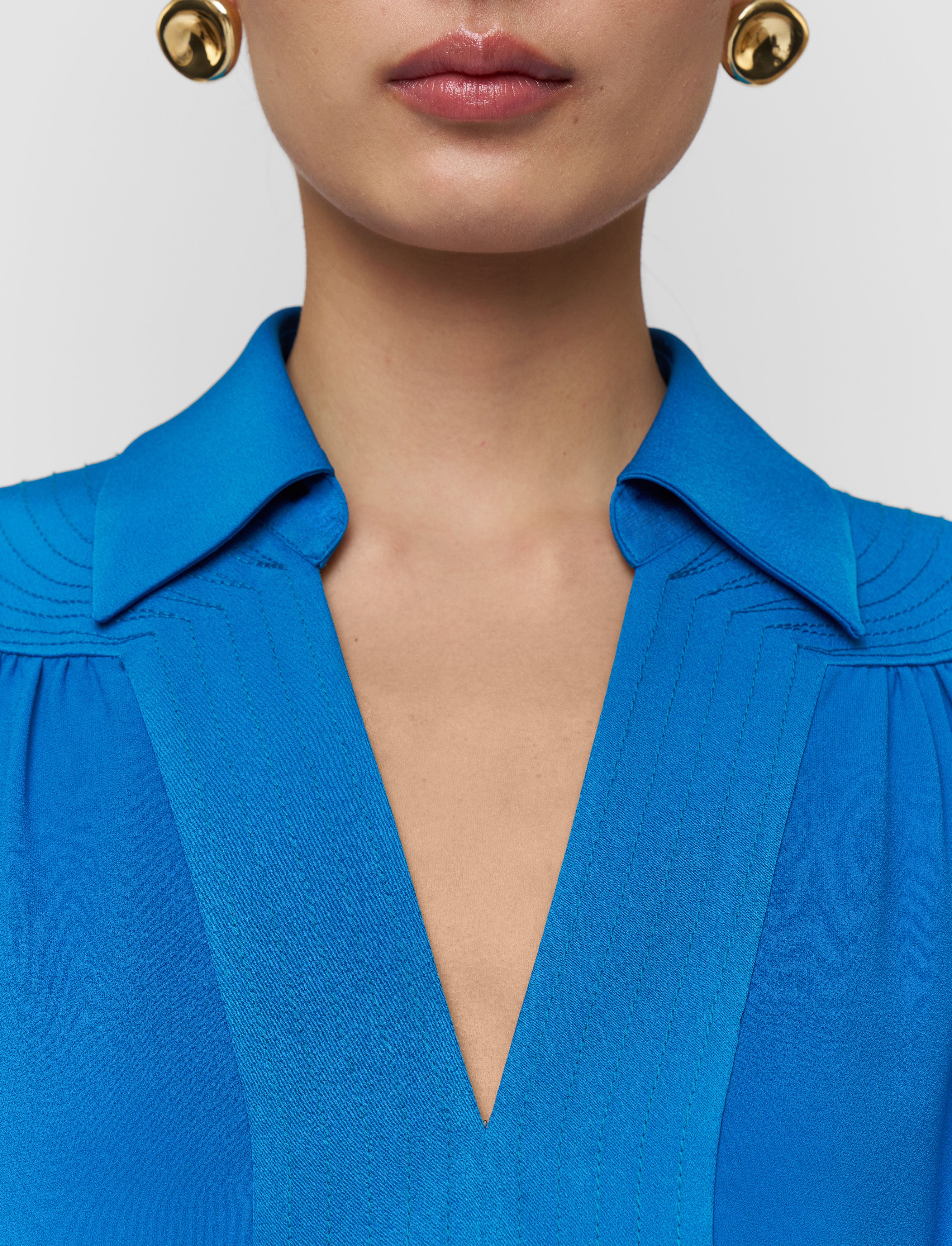 blue-bou-crepe-blouse-JOSEPH