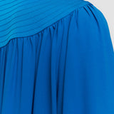 Blue Bou Crepe Blouse - Joseph