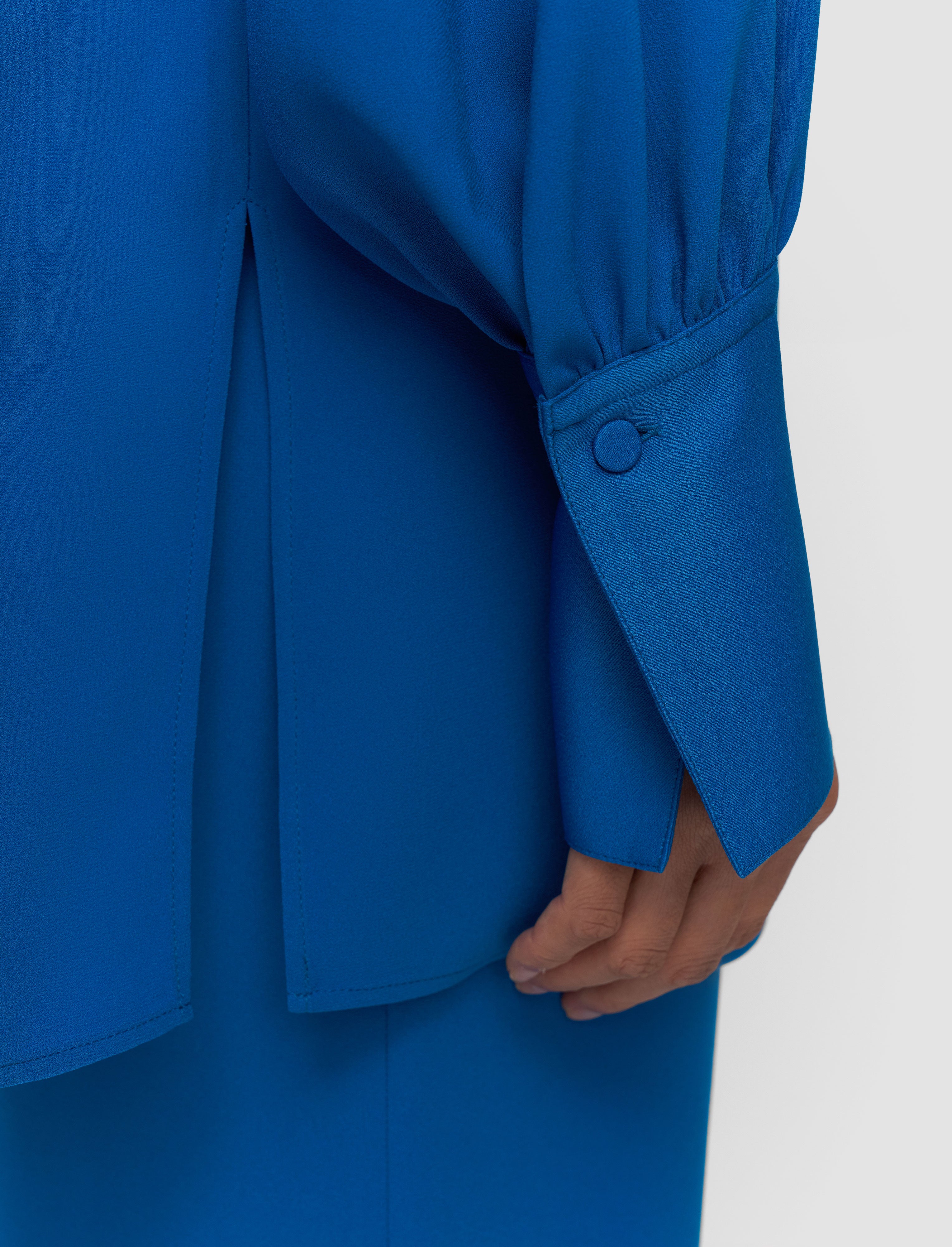 blue-bou-crepe-blouse-JOSEPH