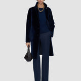 Britanny Reversible Soft Shearling Coat