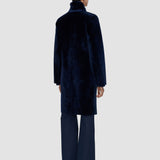 Britanny Reversible Soft Shearling Jacket