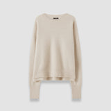 Brushed Cashmere Round Neck Jumper