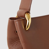 Brown Bucket Leather Bag - Joseph