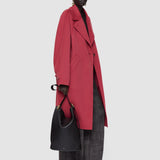 Brown Bucket Leather Bag - Joseph