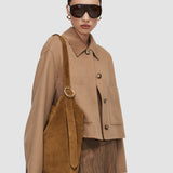 Sac Bucket en daim 