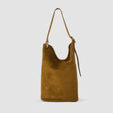 Brown Bucket Suede Bag - Joseph