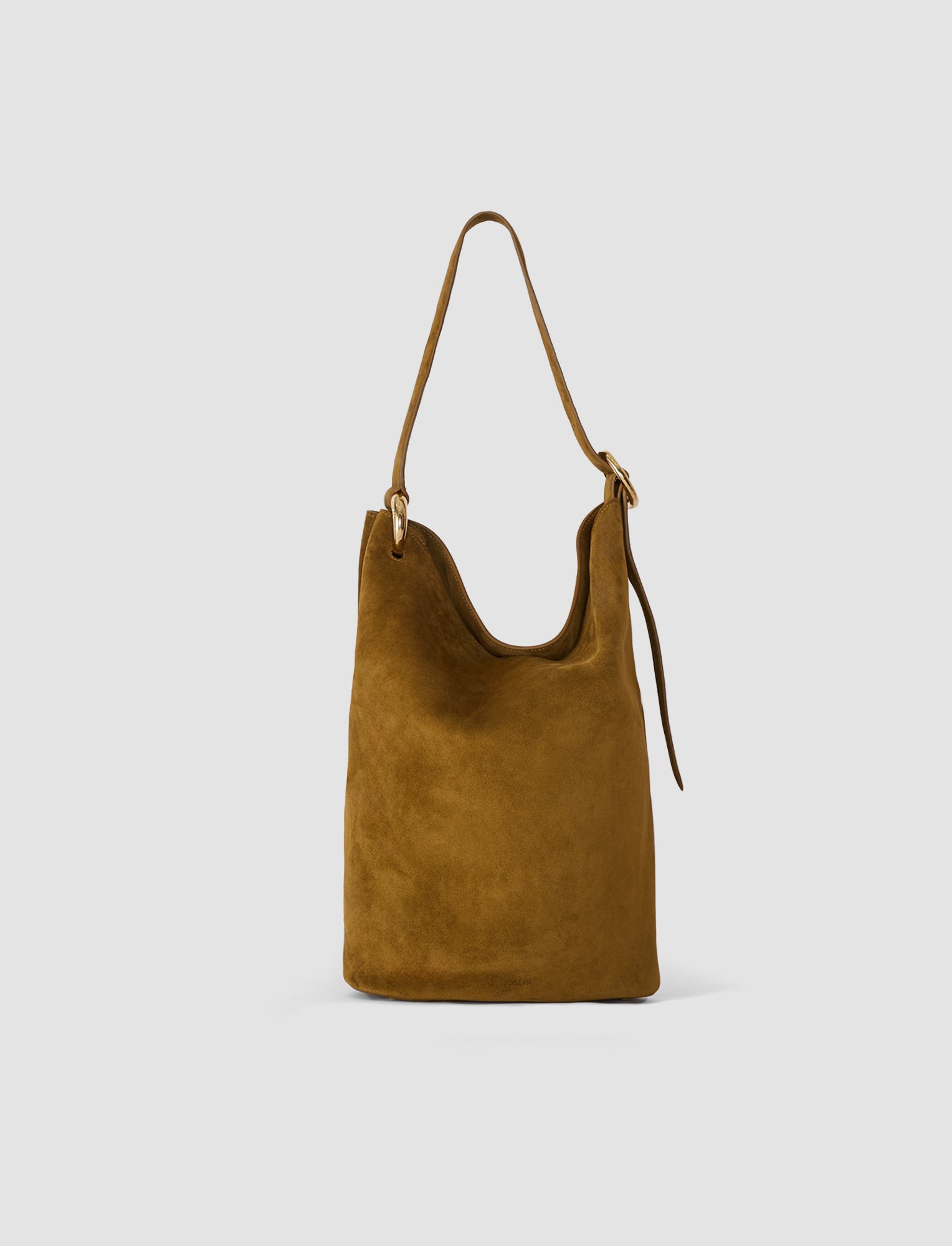 marron-sac-bucket-en-daim-JOSEPH