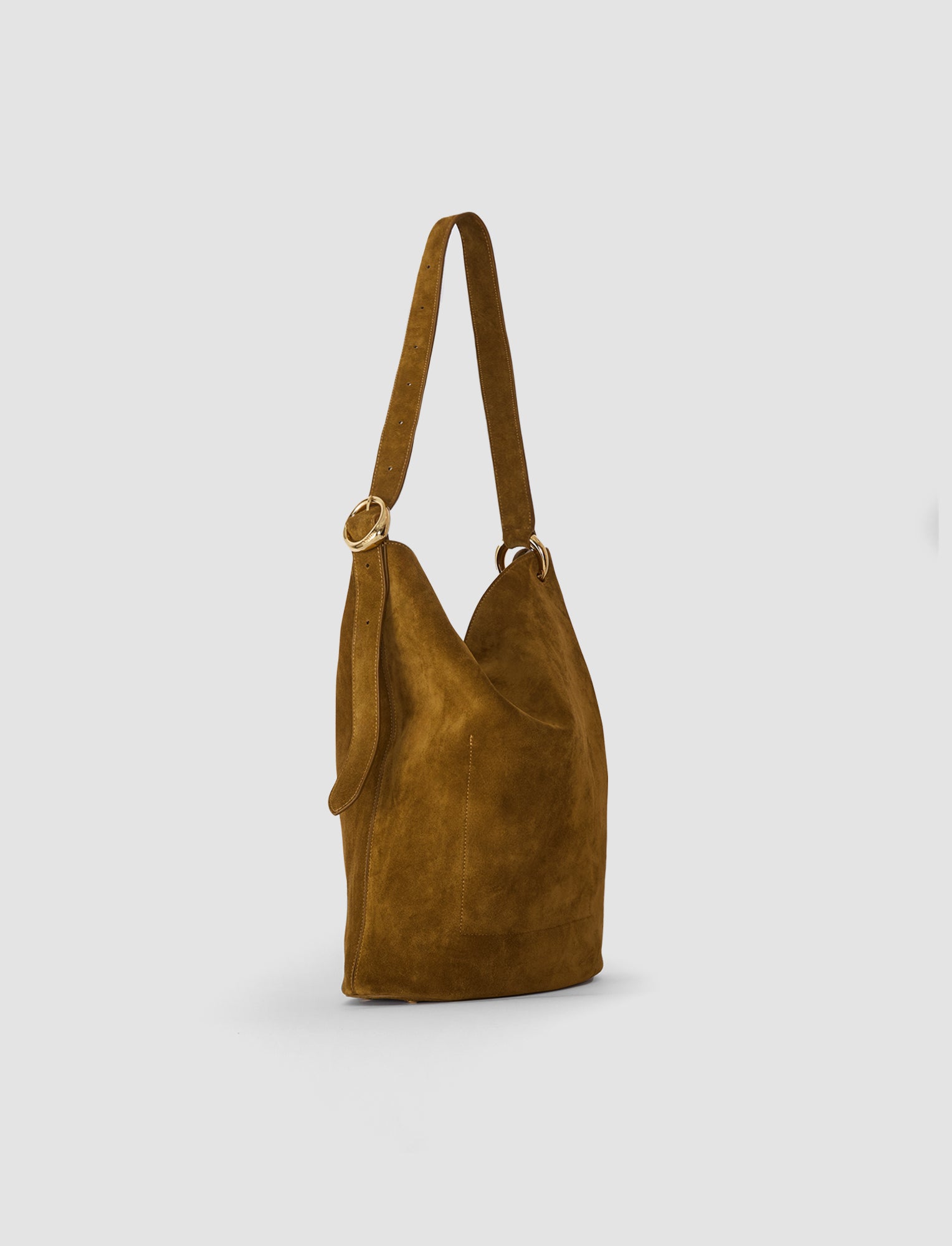 marron-sac-bucket-en-daim-JOSEPH