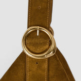 Sac Bucket en daim 