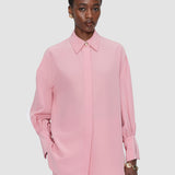 Camilia Satin Twill Blouse 32 - Joseph