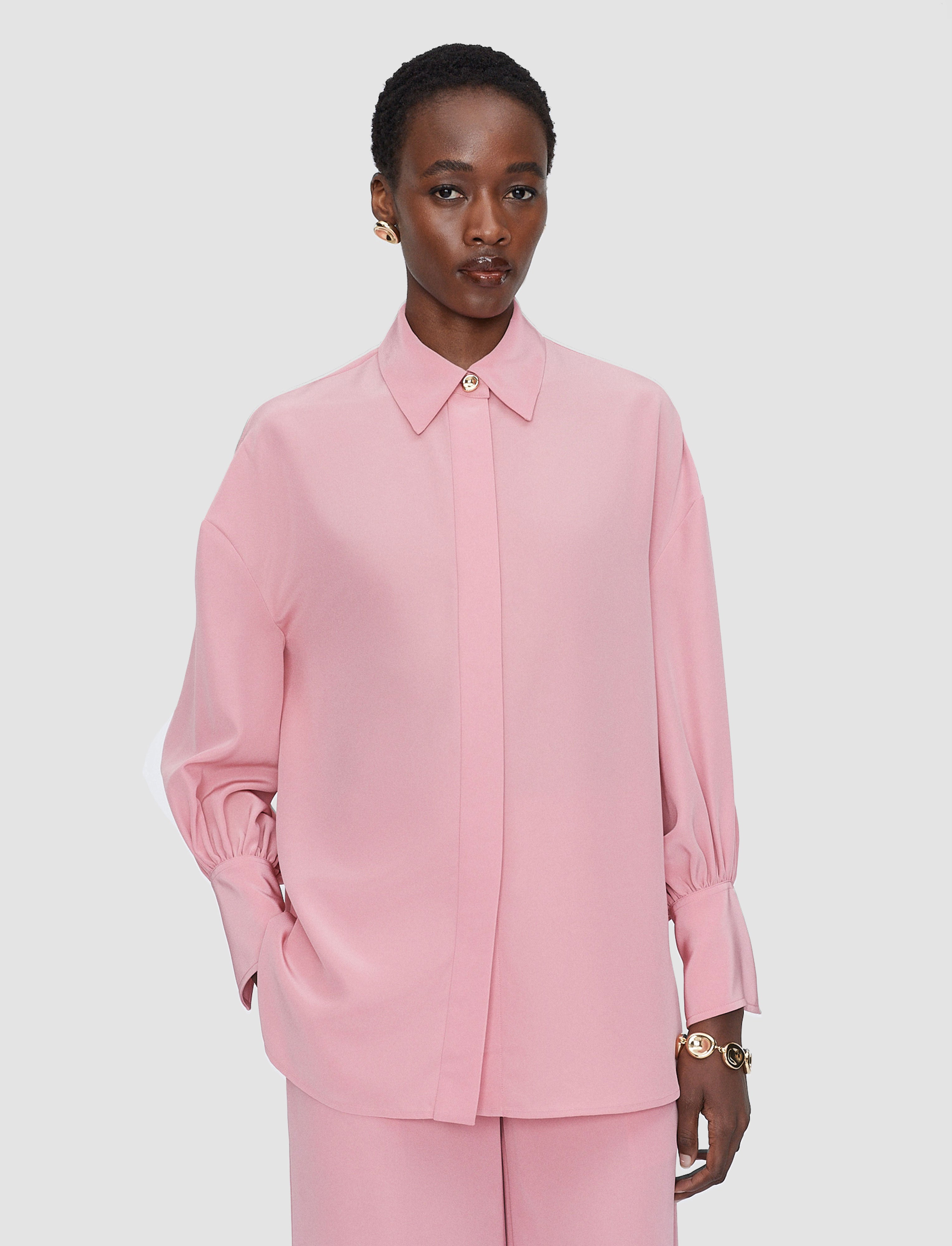 pink-camilia-satin-twill-blouse-JOSEPH