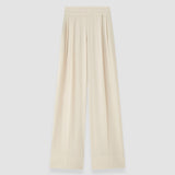 Beige Cara Crepe Trousers - Joseph