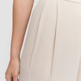 Beige Cara Crepe Trousers - Joseph