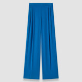 Blue Cara Crepe Trousers - Joseph