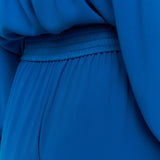 Blue Cara Crepe Trousers - Joseph