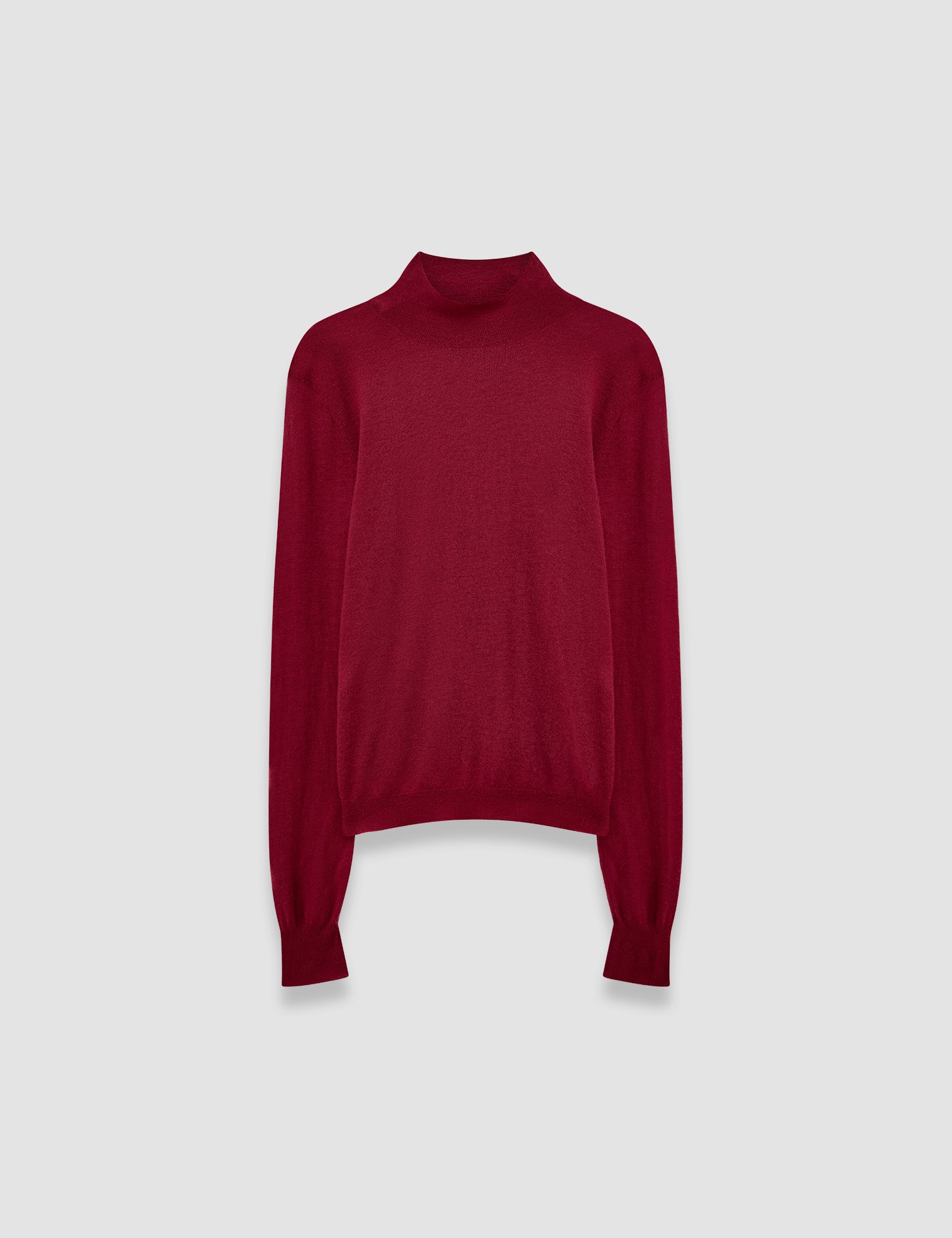 Red Cashair High Neck Jumper - Joseph