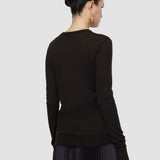 Pull col rond en cashair 