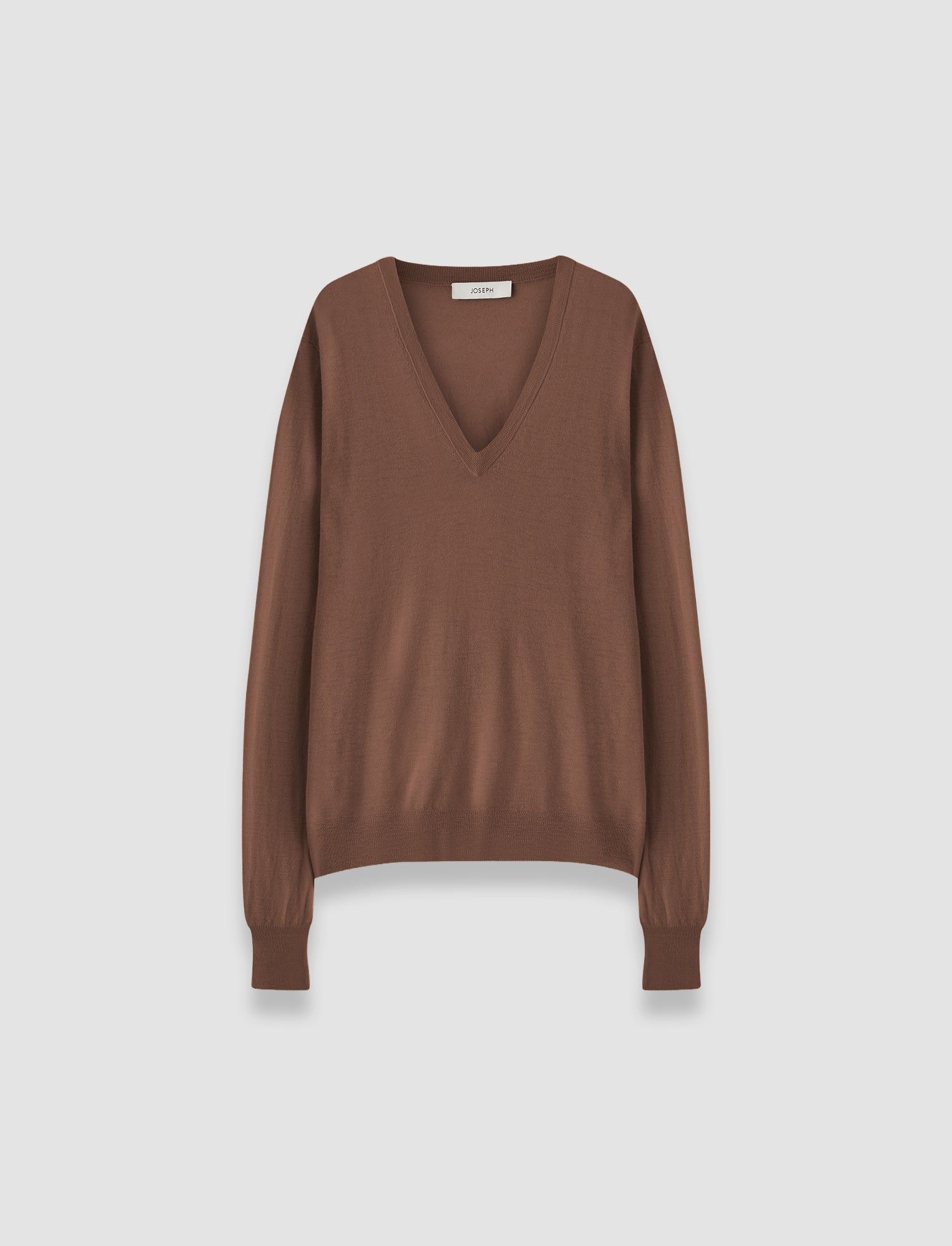 brown-cashair-v-neck-jumper-JOSEPH