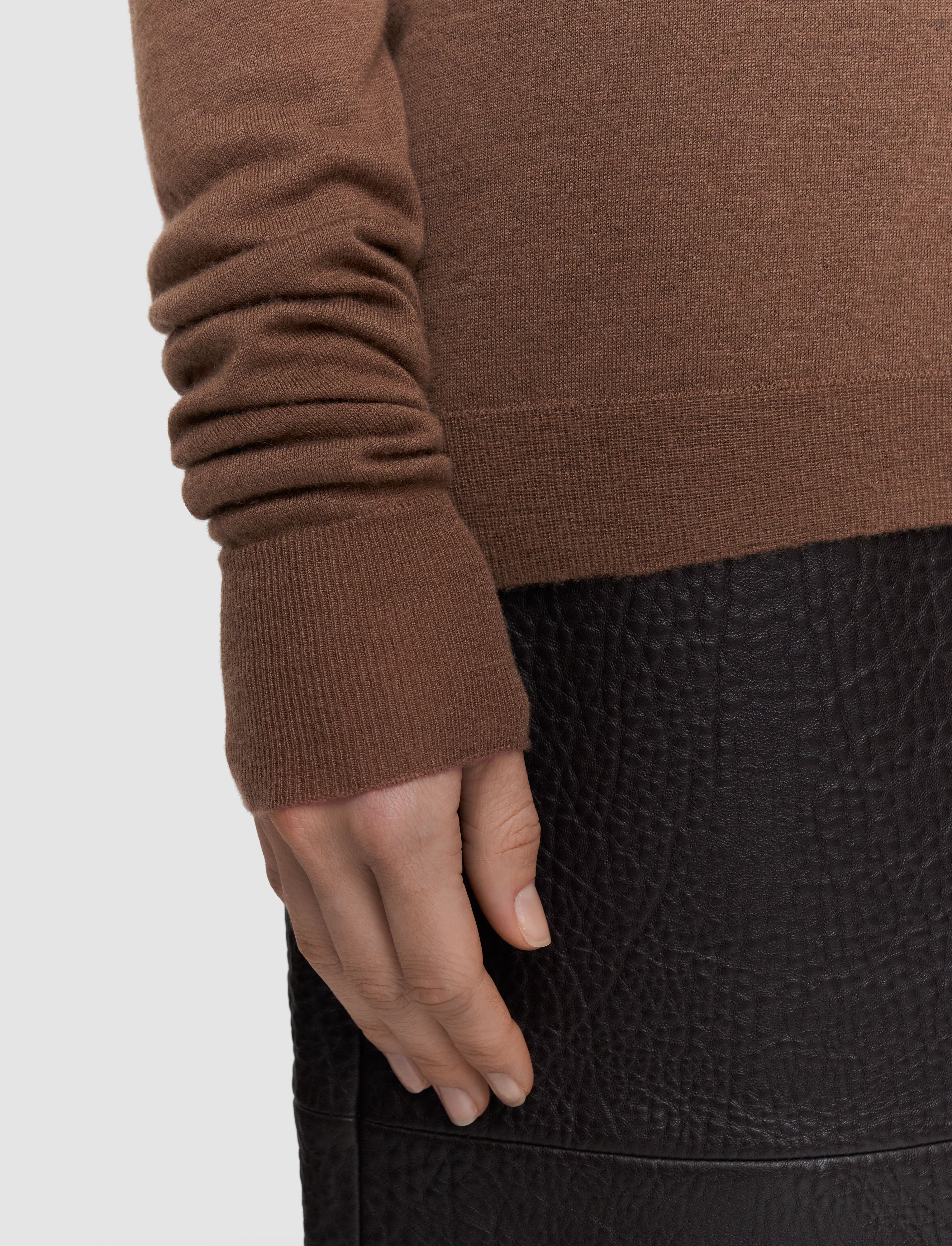 marron-pull-col-v-en-cashair-JOSEPH