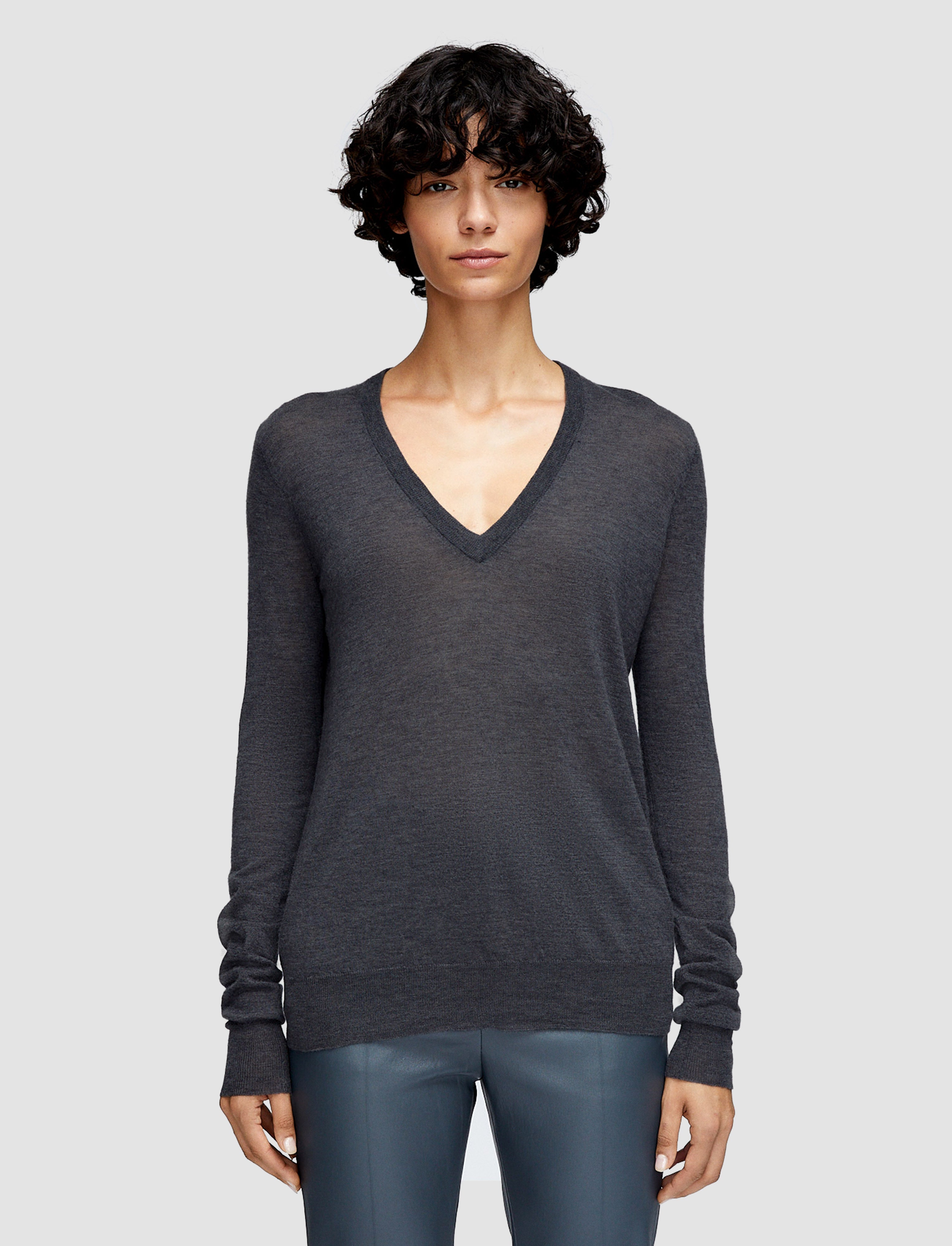 grey-cashair-v-neck-jumper-JOSEPH