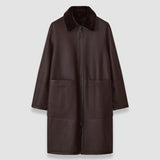 Caspian Soft Shearling Reversible Coat