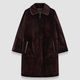 Caspian Soft Shearling Reversible Coat
