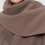 Brown Cecile Wool Scarf - Joseph
