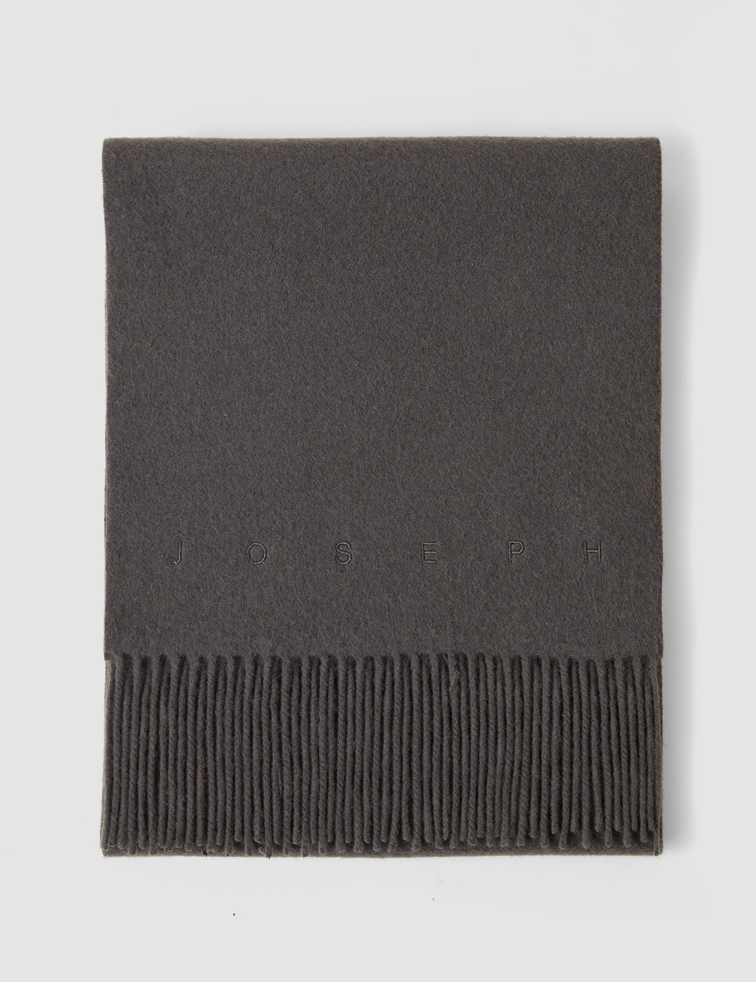 Grey Cecile Wool Scarf - Joseph