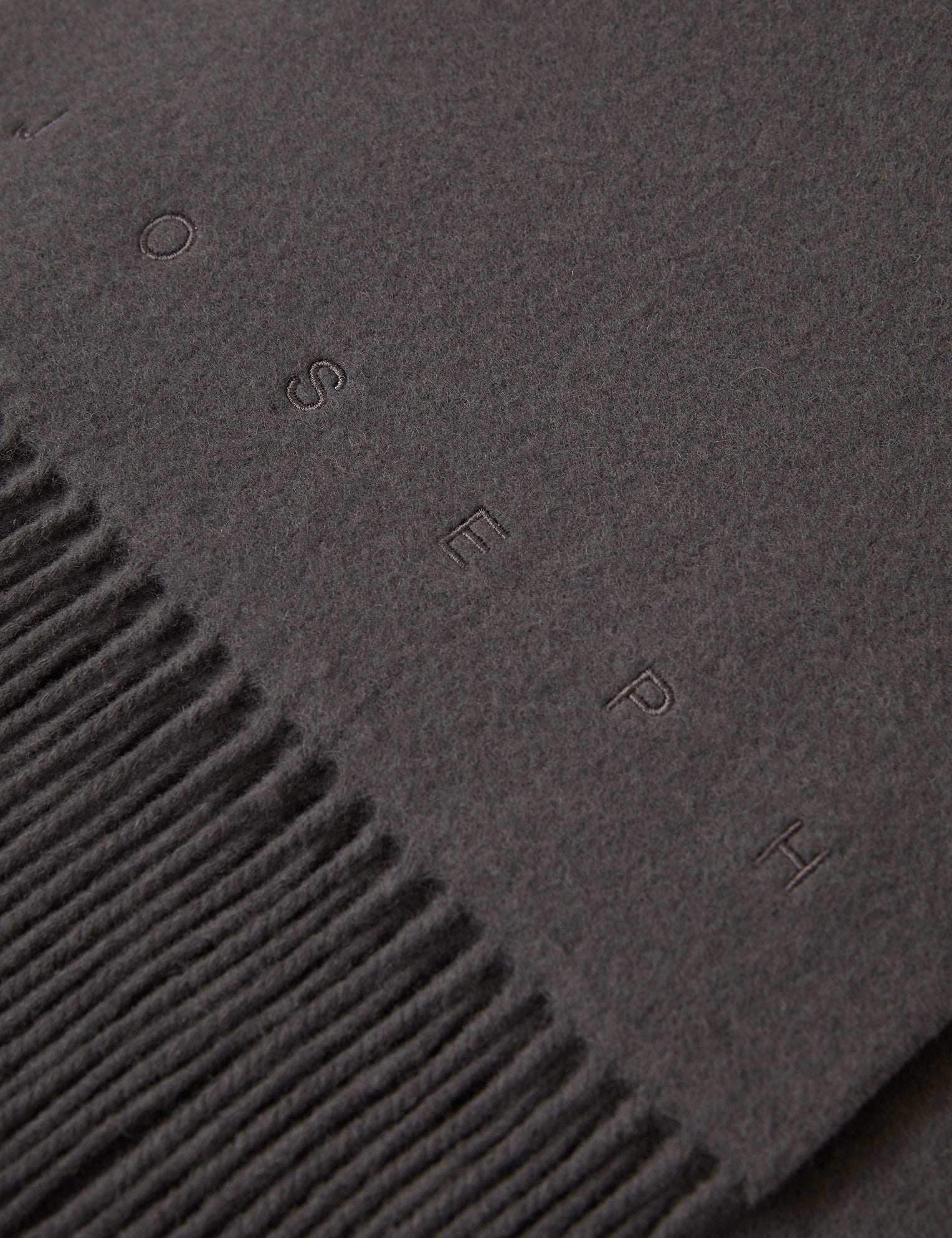 Grey Cecile Wool Scarf - Joseph