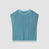 Cedre Pleated Satin Top