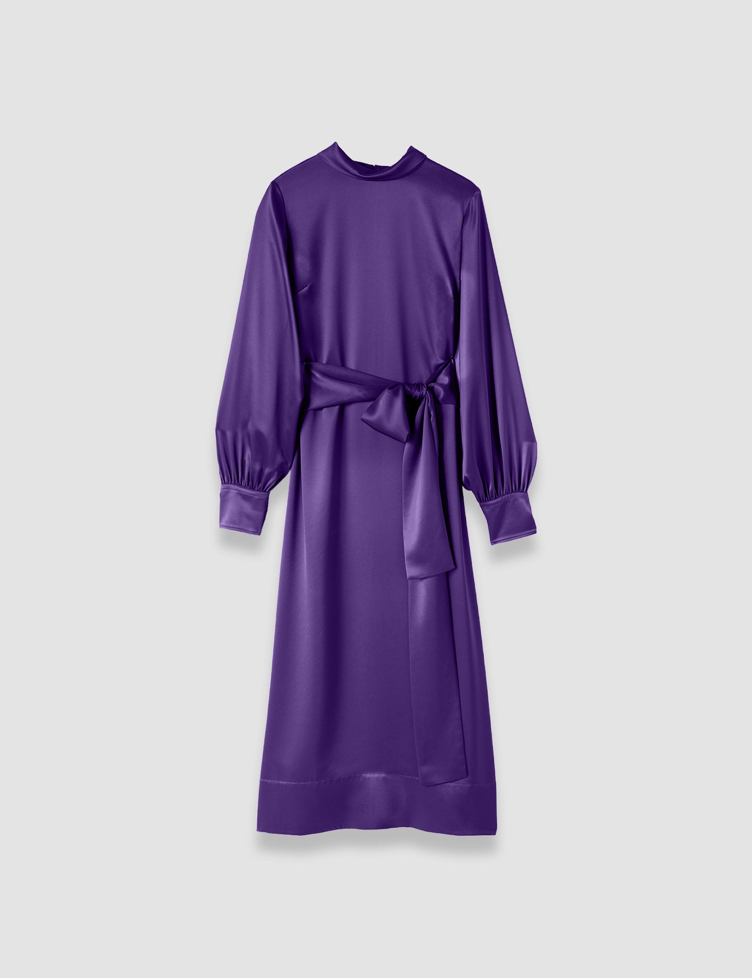 Purple Cels Double Satin Dress - Joseph