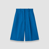Blue Centa Linen Blend Shorts - Joseph