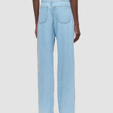 Chams Washed Denim Trousers