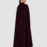 Purple Chapel Wool Blend Coat - Joseph