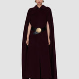 Purple Chapel Wool Blend Coat - Joseph