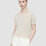Haut en maille serpent lurex Char 