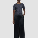 Blue Char Lurex Snake Knitwear - Joseph