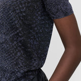 Blue Char Lurex Snake Knitwear - Joseph