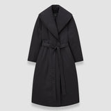 Black Charlot Padded Duck Down Coat - Joseph