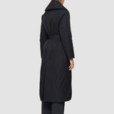 Black Charlot Padded Duck Down Coat - Joseph