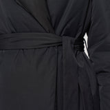 Black Charlot Padded Duck Down Coat - Joseph