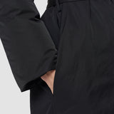 Black Charlot Padded Duck Down Coat - Joseph