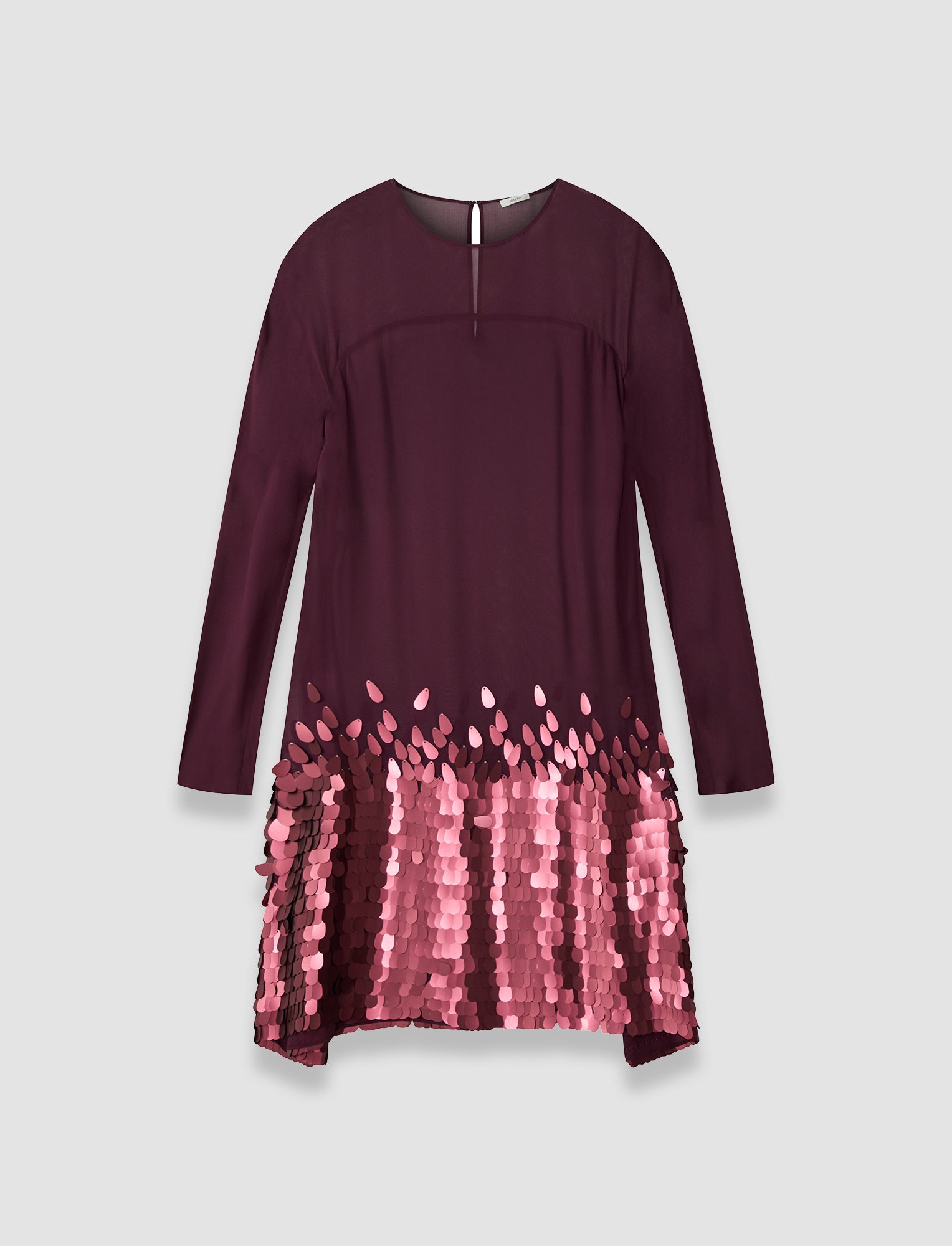 purple-cheryl-chiffon-sequin-dress-JOSEPH